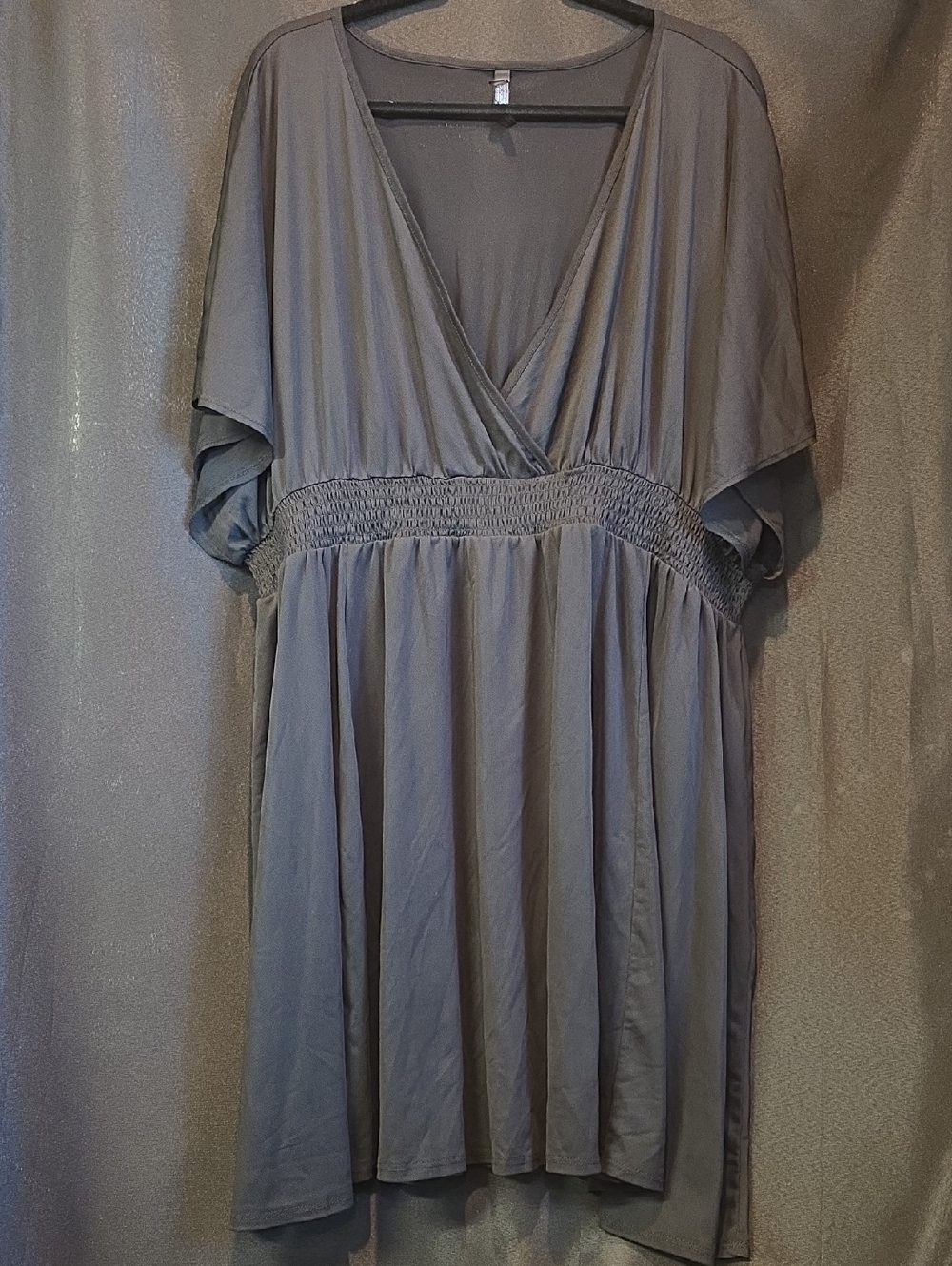 Torrid Beachware Swim Cover Up Pool Dress Sheer Smocked Waist - Picture 7 of 7